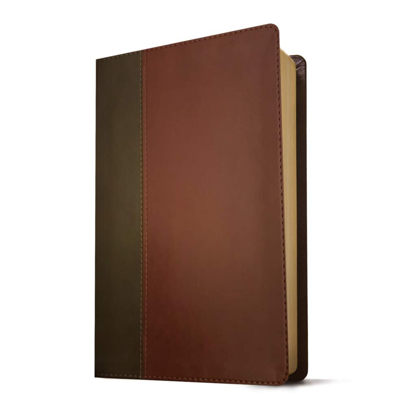 KJV Large Print Thinline Reference Bible (Indexed) Brown/Mahogany