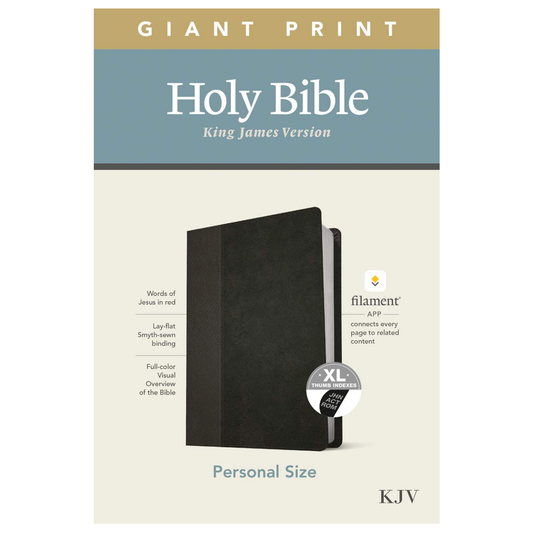 KJV Personal Size Giant Print Bible (Indexed)
