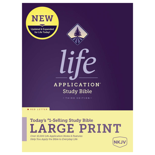 NKJV Life Application Study Bible, Third Edition, Large Print