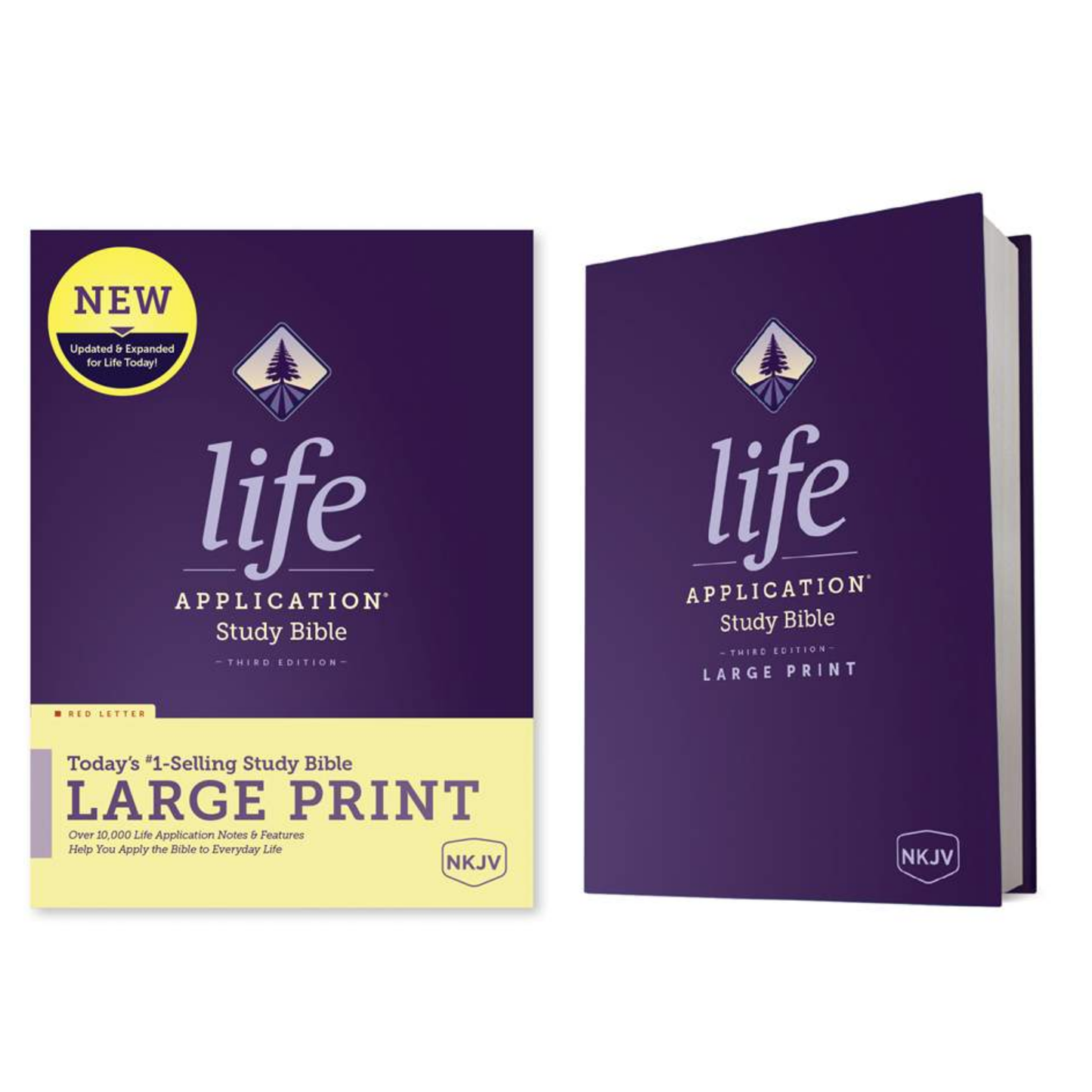 NKJV Life Application Study Bible, Third Edition, Large Print