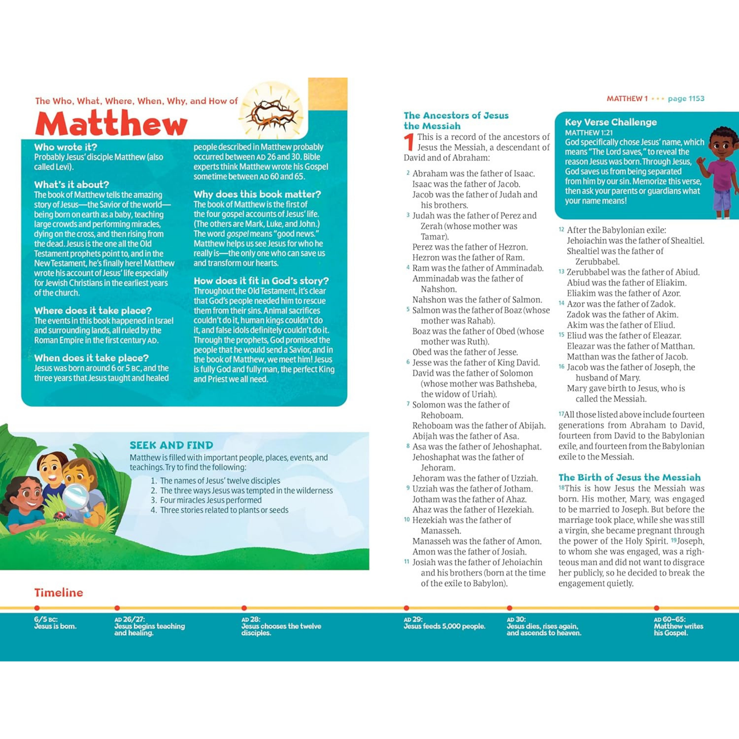NLT GO Bible for Kids (Hardcover)