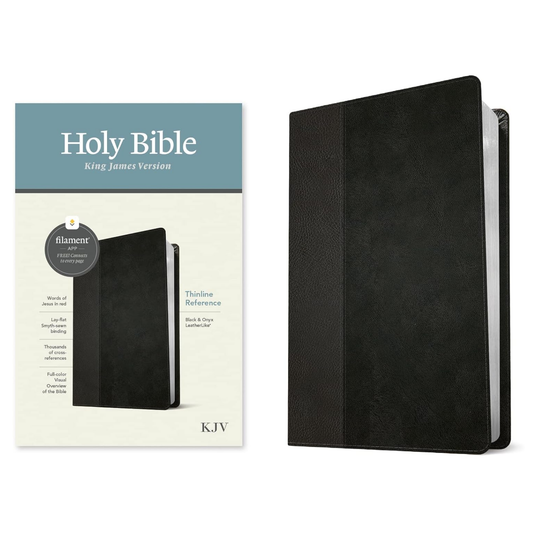 KJV Thinline Reference Bible (Filament Enabled Edition), Leatherlike
