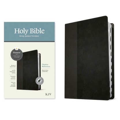 KJV Thinline Reference Bible, LeatherLike (Indexed)