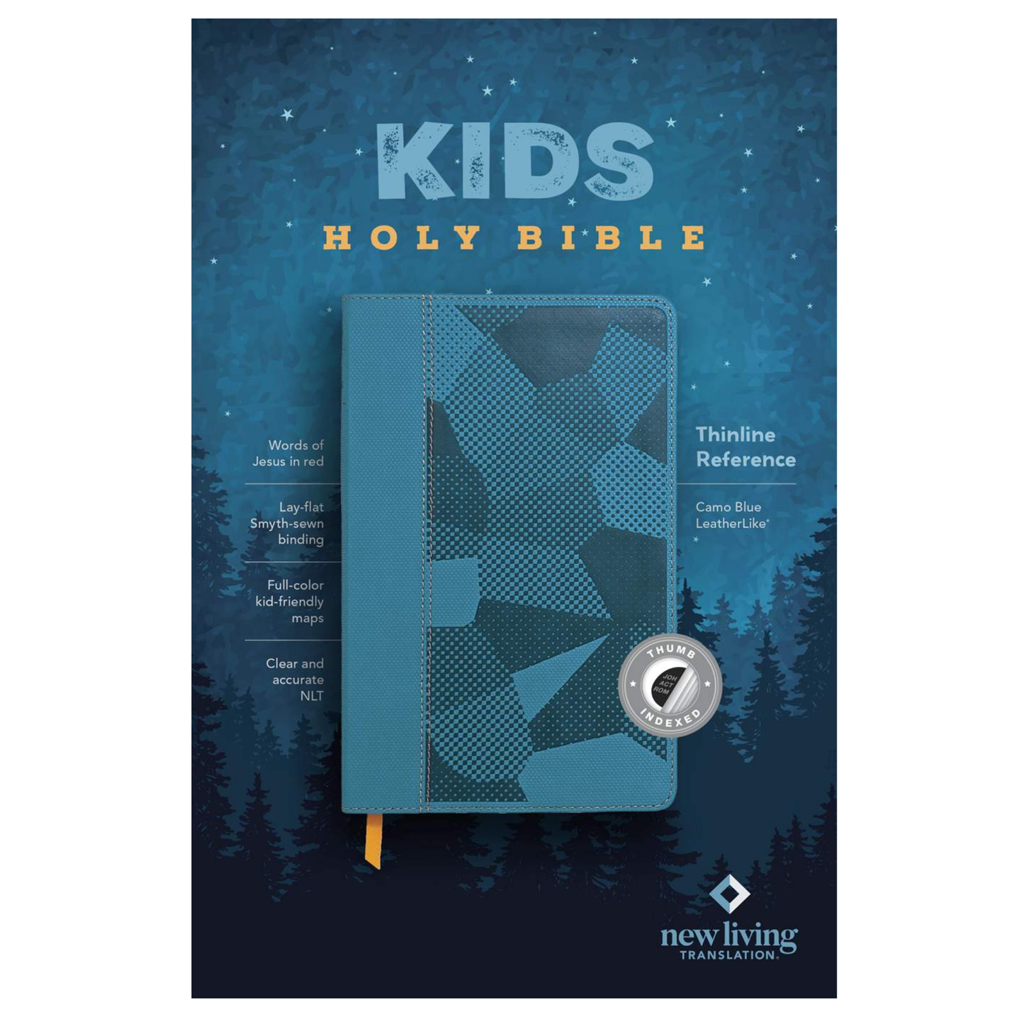 NLT Kids Bible, Thinline Reference Edition (Indexed)