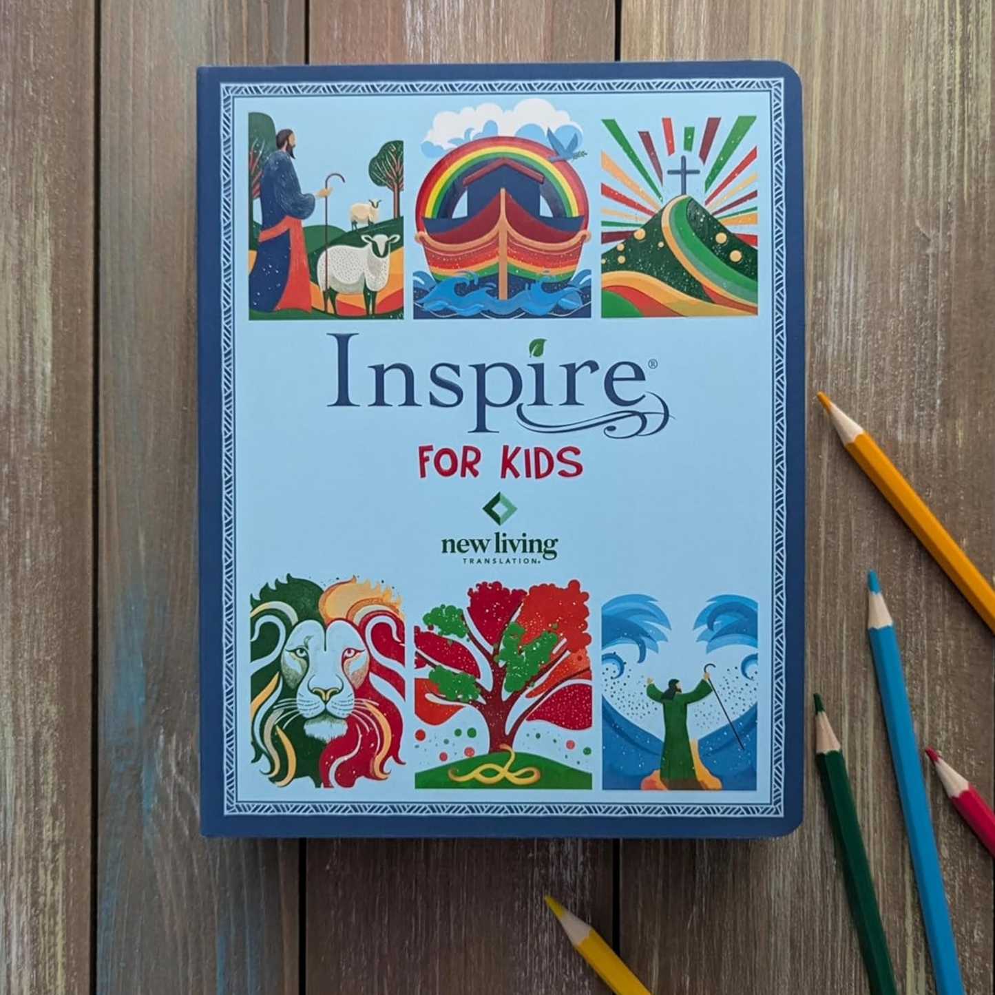 Inspire Bible for Kids NLT (Softcover) The Bible for Coloring & Creative Journaling
