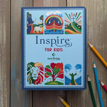 Inspire Bible for Kids NLT (Softcover) The Bible for Coloring & Creative Journaling