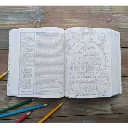 Inspire Bible for Kids NLT (Softcover) The Bible for Coloring & Creative Journaling