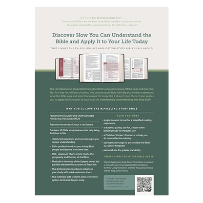 NLT Life Application Study Bible (Third Edition), Personal Size