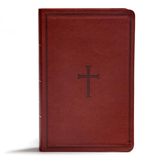 KJV Giant Print Reference Bible, LeatherTouch (Indexed)