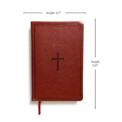 KJV Giant Print Reference Bible, LeatherTouch (Indexed)