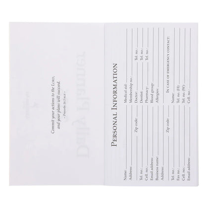 2026 Small Daily Planner (24-Months)