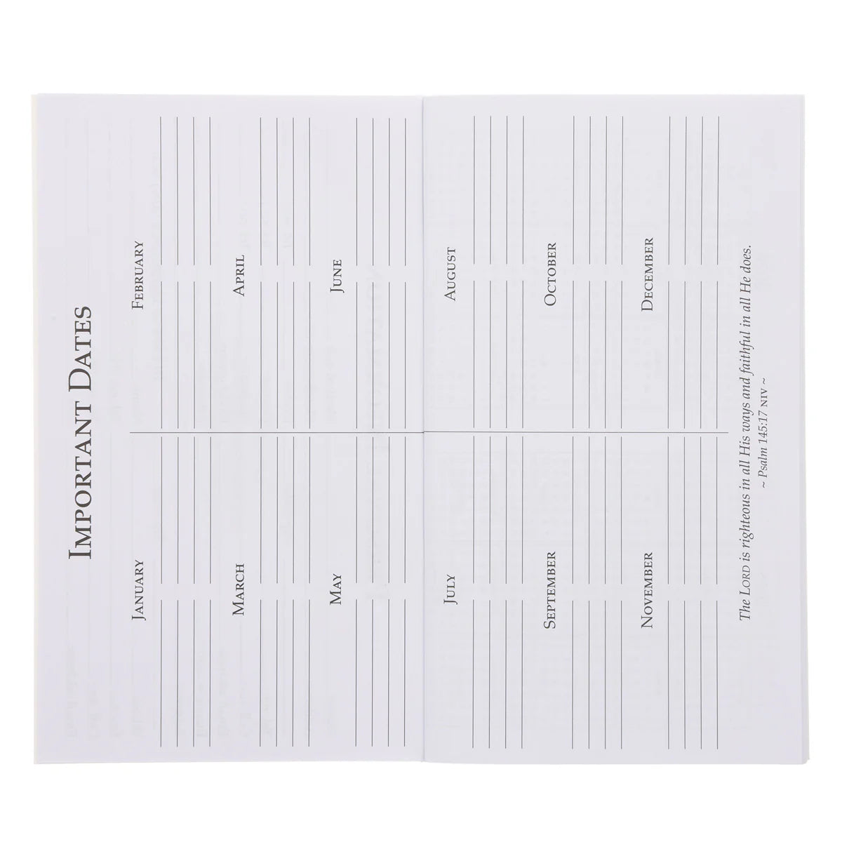 2026 Small Daily Planner (24-Months)