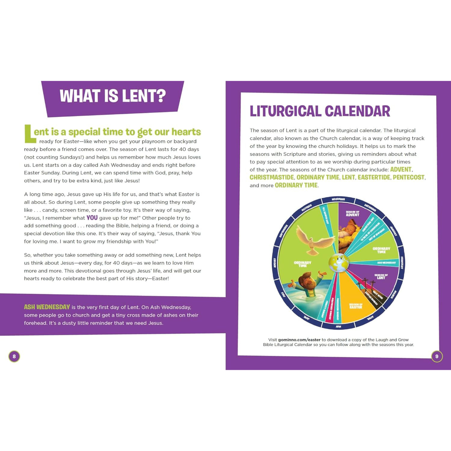 Laugh and Grow Bible for Kids Family Easter Devotional