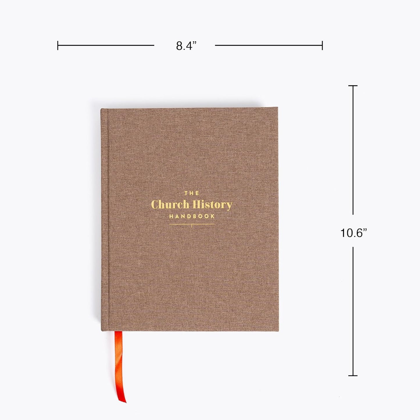 The Church History Handbook, Mocha Cloth Over Board