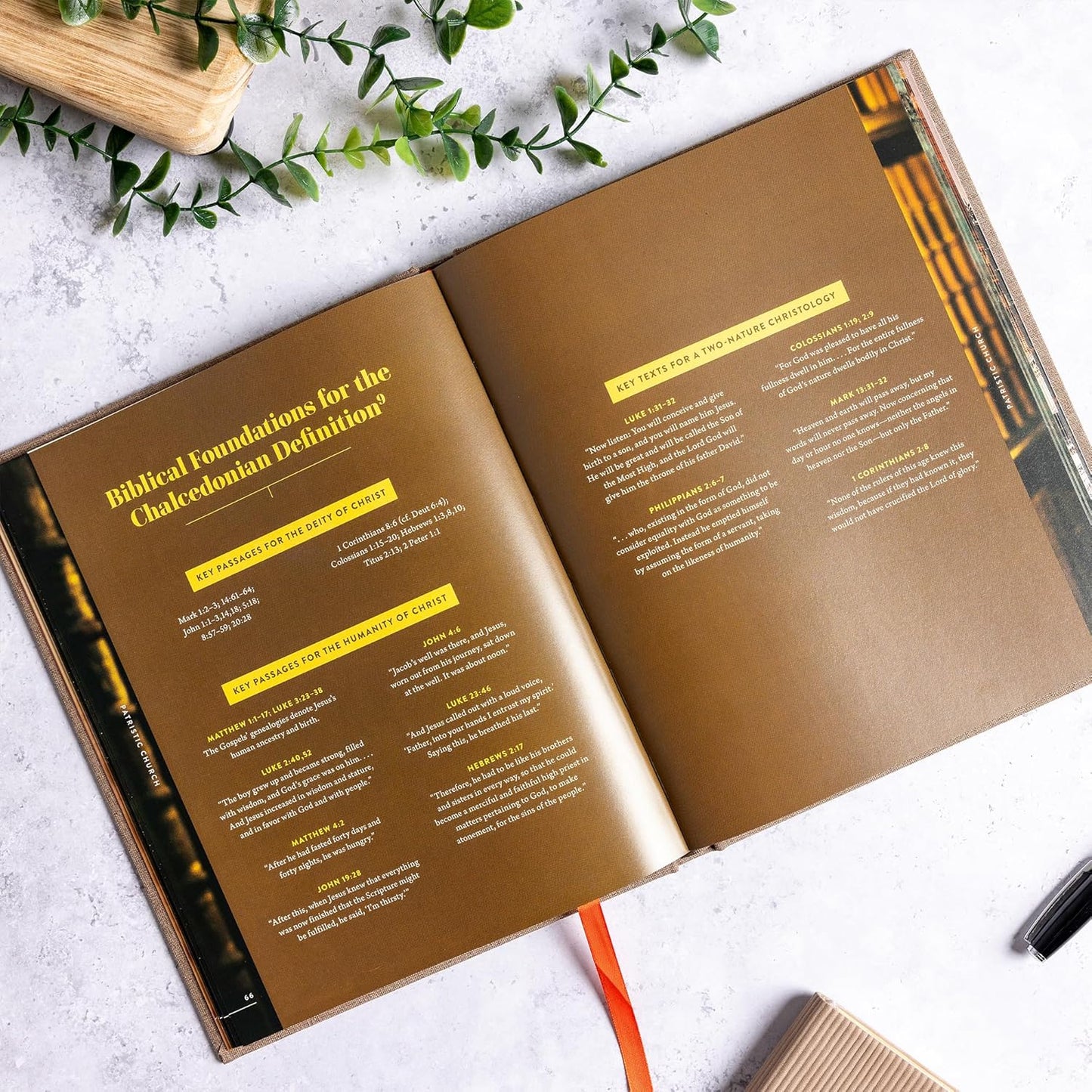 The Church History Handbook, Mocha Cloth Over Board