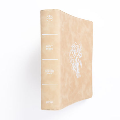 CSB Illustrator’s Notetaking Bible, Large Print, LeatherTouch