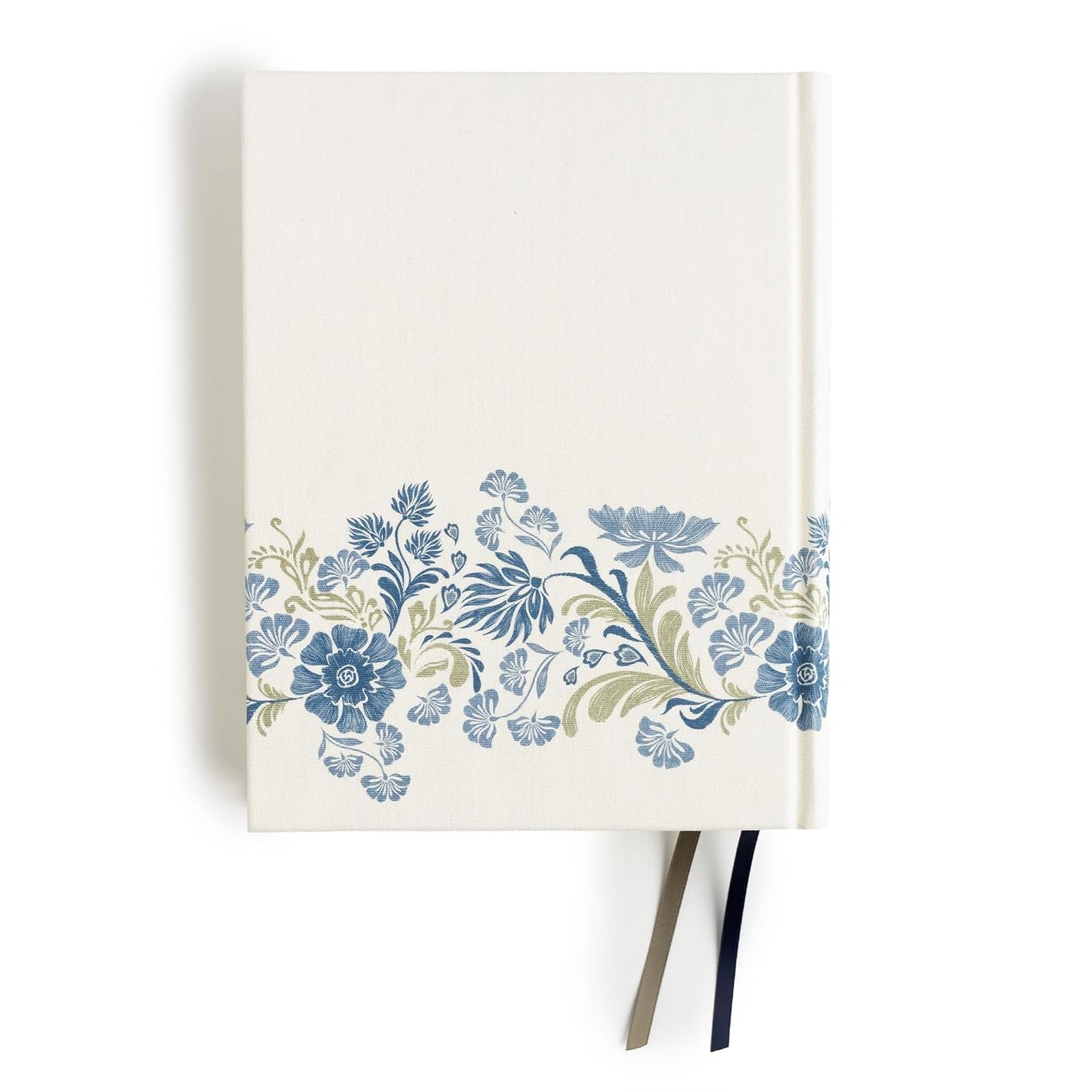 CSB Notetaking Bible, Large Print Edition - Cream Floral Cloth Over Board