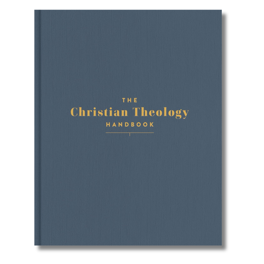 The Christian Theology Handbook, Denim Cloth Over Board