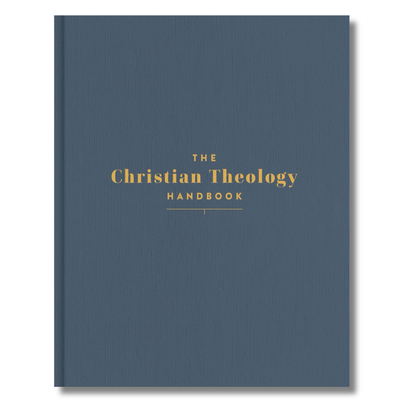 The Christian Theology Handbook, Denim Cloth Over Board