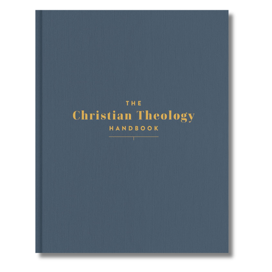 The Christian Theology Handbook, Denim Cloth Over Board