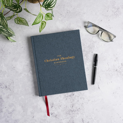 The Christian Theology Handbook, Denim Cloth Over Board