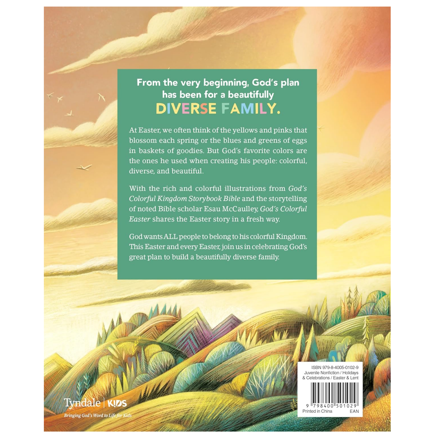 God's Colorful Easter: The Good News Is for Everyone (God's Colorful Kingdom) Hardcover