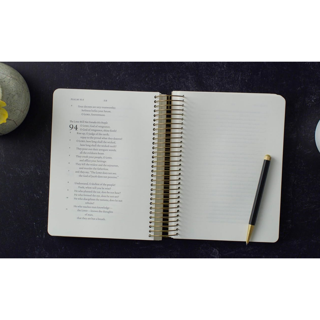 ESV Spiral-Bound Scripture Journal: Psalms (Artwork by Ruth Chou Simons) (Paperback)