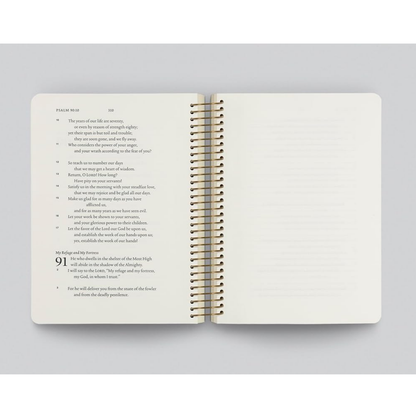 ESV Spiral-Bound Scripture Journal: Psalms (Artwork by Ruth Chou Simons) (Paperback)