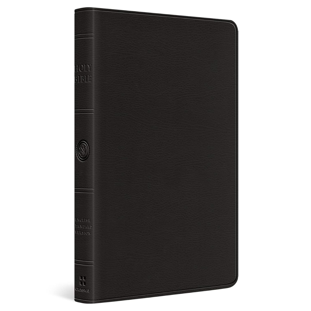 ESV Value Thinline Bible, Red Letter (TruTone, Black)