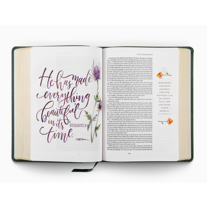 ESV GraceLaced Bible, Journaling Edition, TruTone®, Quiet Forest