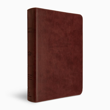 ESV Giant Print Personal Size Bible, TruTone®, Chestnut