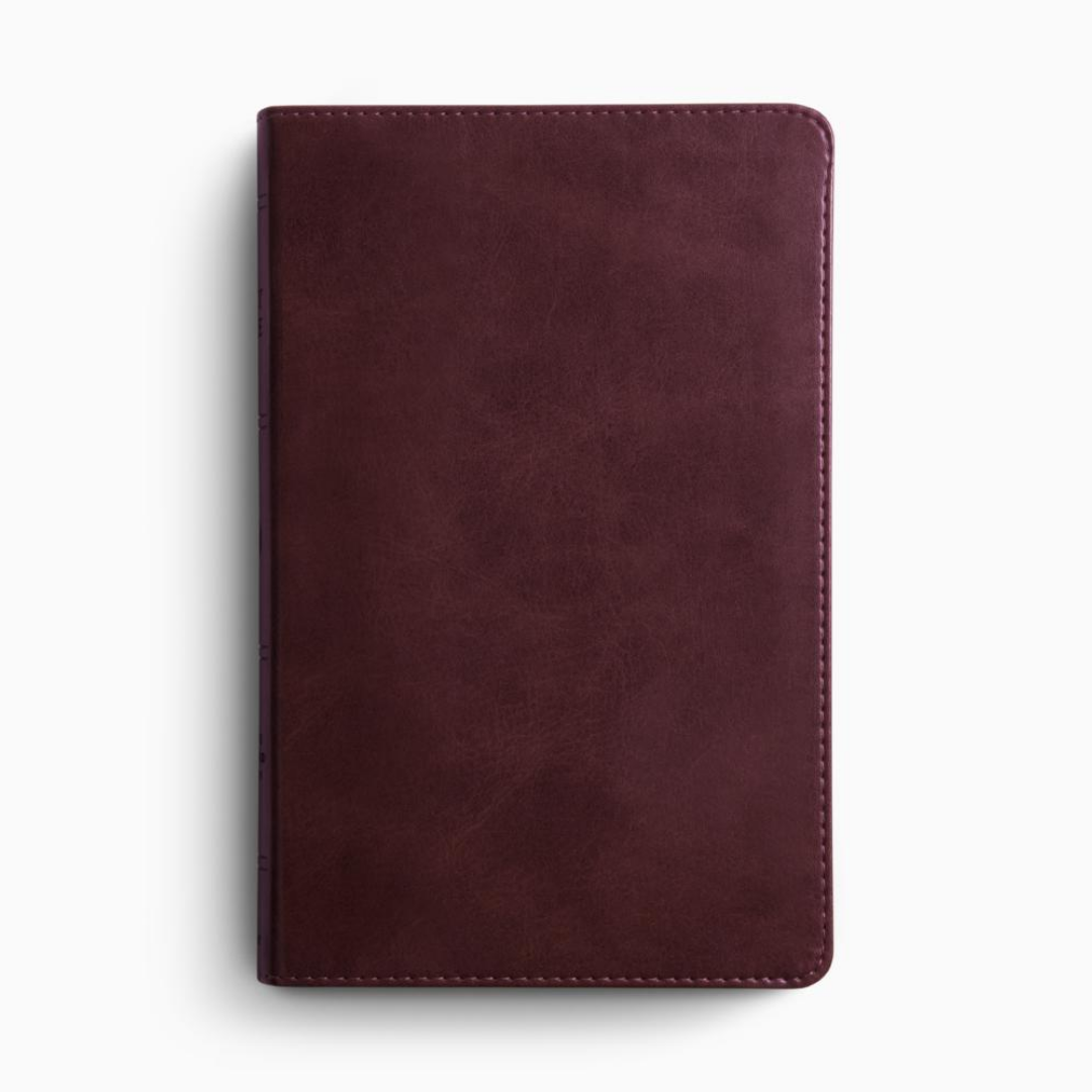 ESV Large Print Thinline Bible, TruTone®, Mahogany