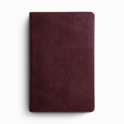 ESV Large Print Thinline Bible, TruTone®, Mahogany