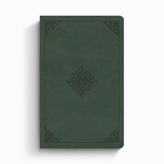 ESV Large Print Value Thinline Bible, TruTone® Quiet Forest