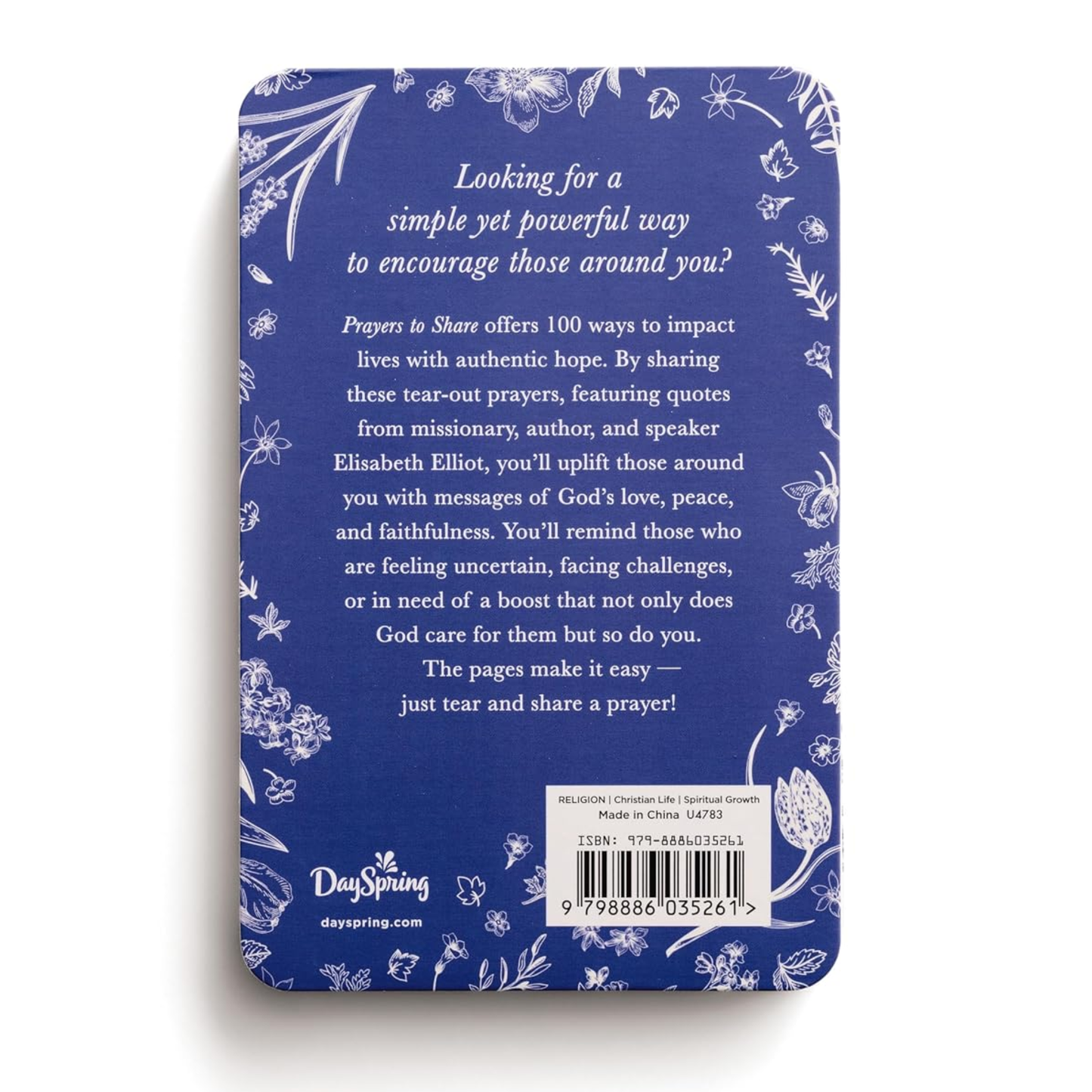 Prayers to Share: 100 Pass-Along Notes to Bless Hearts (U4783)