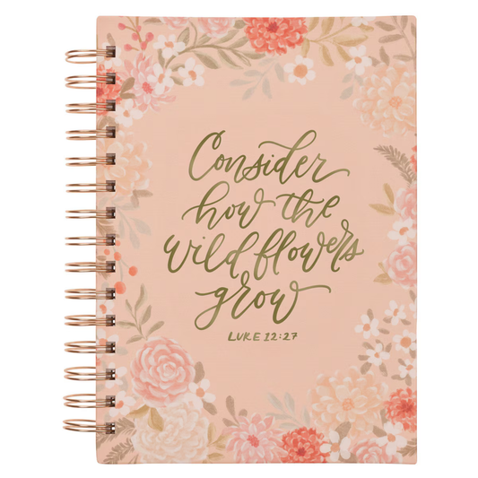 Wirebound Journal - Consider the Wildflowers (JLW277)