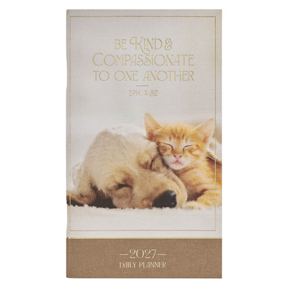 2027 Small Daily Planner (24-Months)