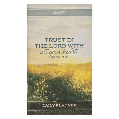 2027 Small Daily Planner (24-Months)