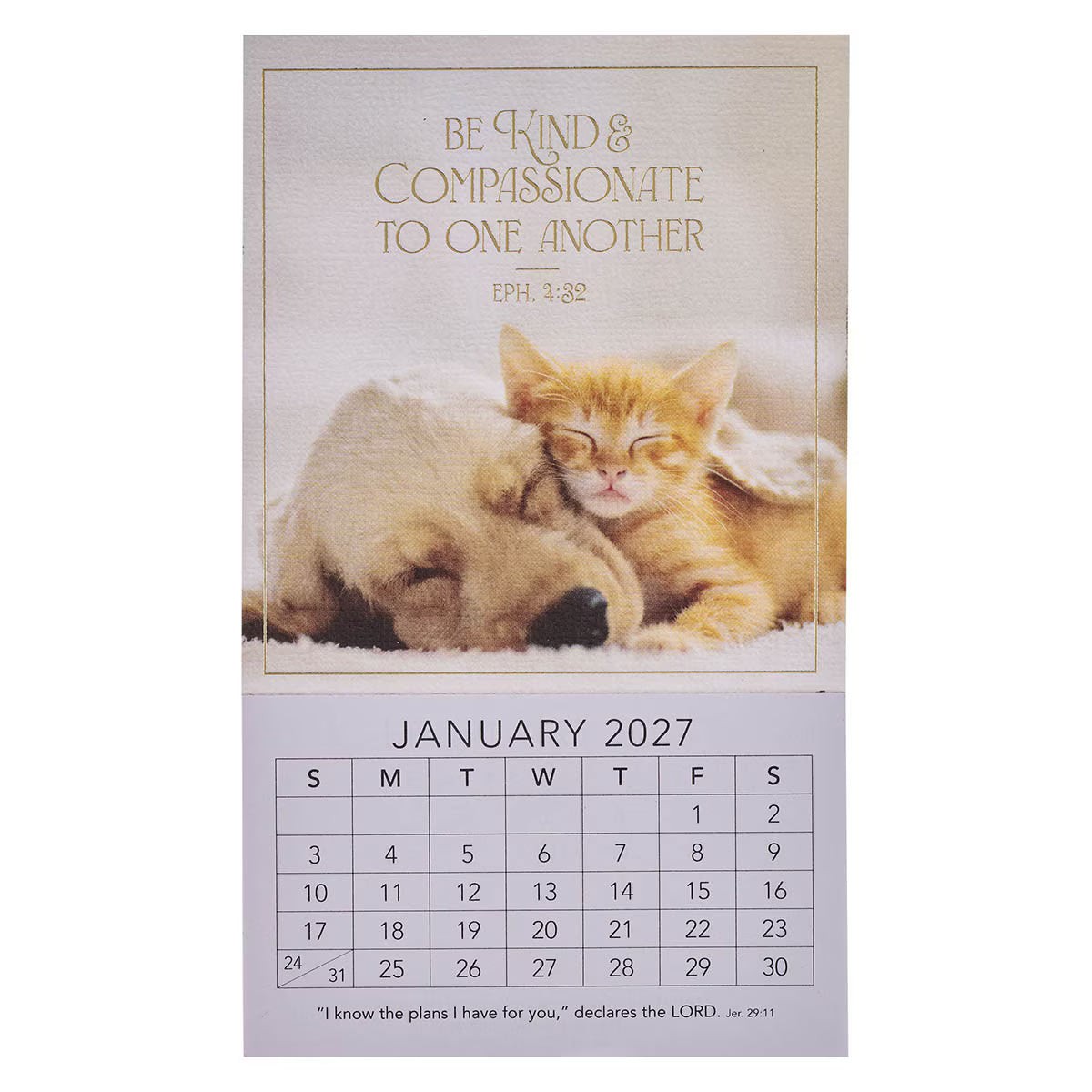 2027 Mini Magnetic Calendar
