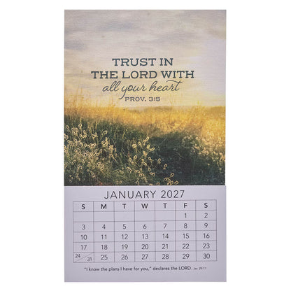 2027 Mini Magnetic Calendar