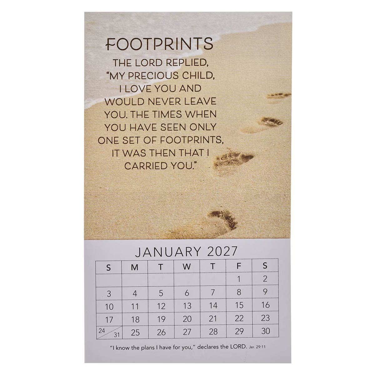 2027 Mini Magnetic Calendar
