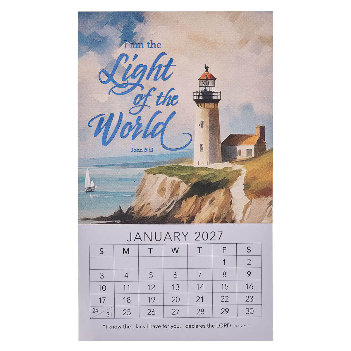 2027 Mini Magnetic Calendar