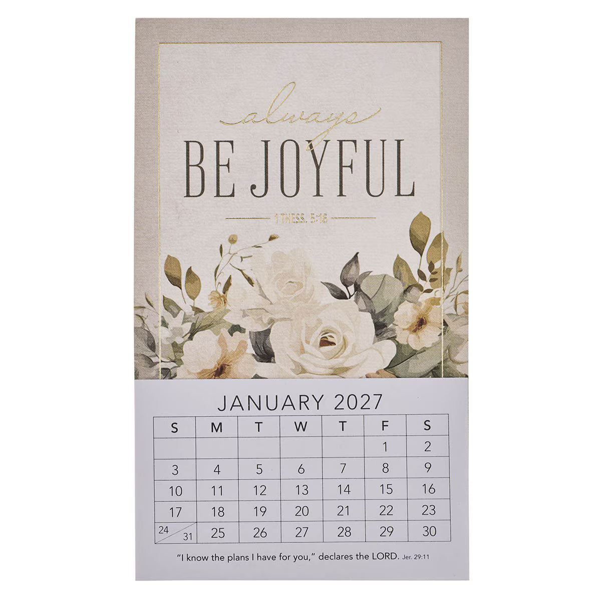 2027 Mini Magnetic Calendar