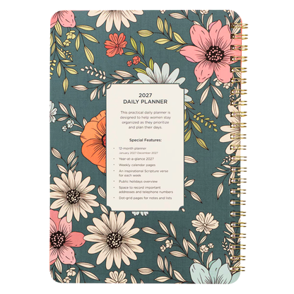 2027 Spiral Weekly Planner