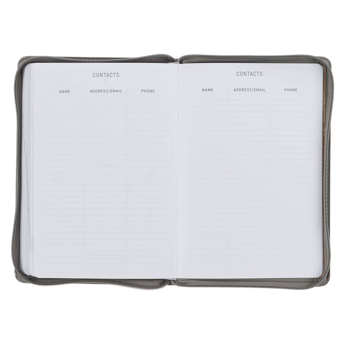 2027 Executive Planner with Zipper Closure - Trust in the Lord (TPD567)