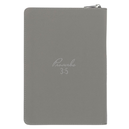 2027 Executive Planner with Zipper Closure - Trust in the Lord (TPD567)
