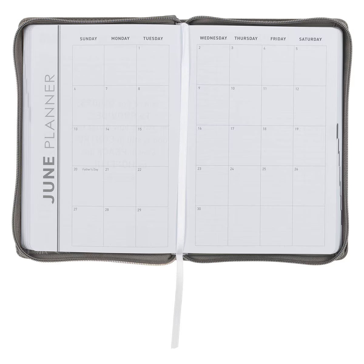 2027 Executive Planner with Zipper Closure - Trust in the Lord (TPD567)
