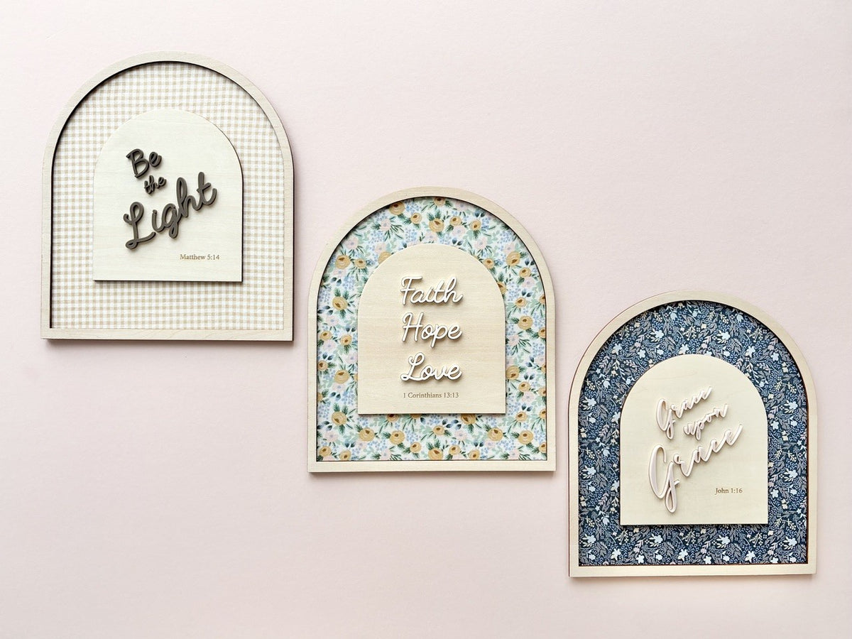Arch Wall Decor - Be The Light