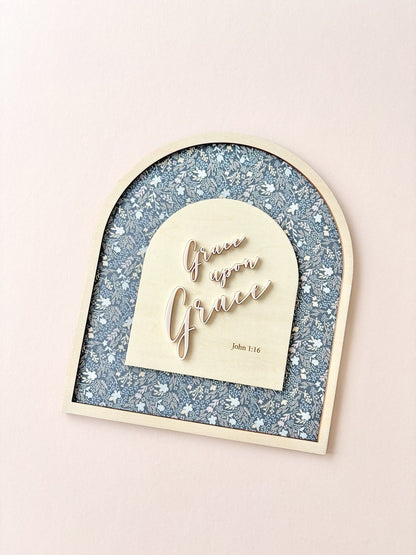 Arch Wall Decor - Grace Upon Grace