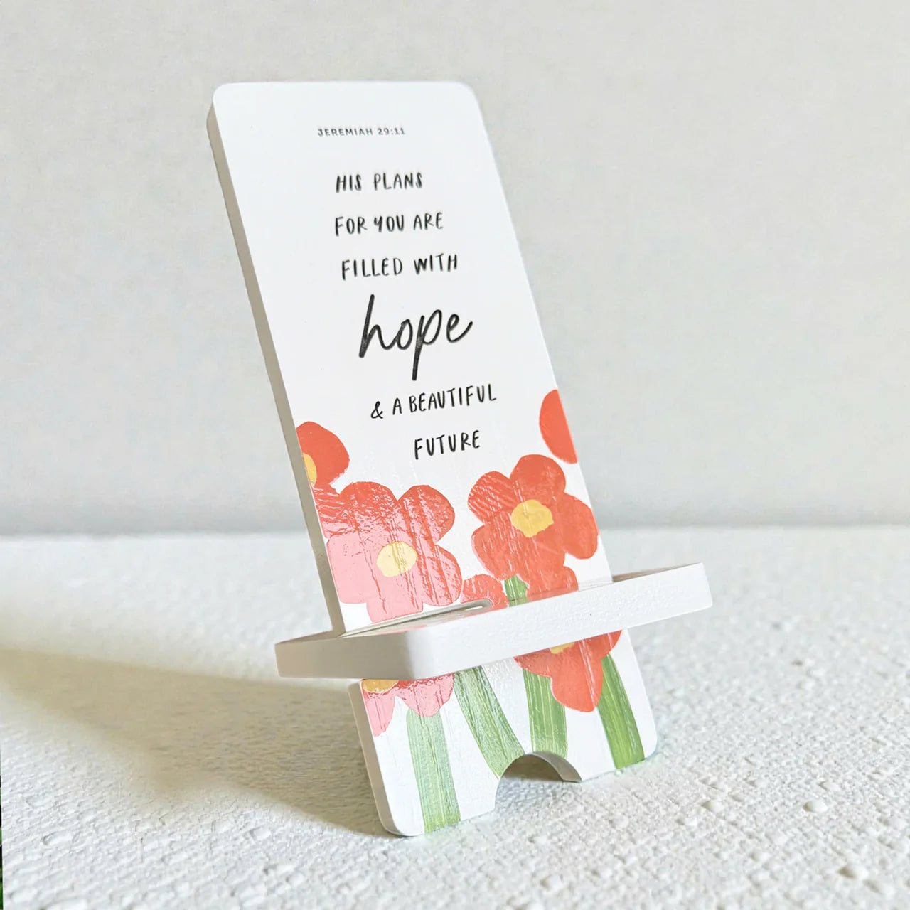 Phone Stand - His Plan To Prosper, Jeremiah 29:11 (BC032)